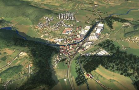 Obvoznica Mirna - simulacija projektanta GPI, vir Obcina Mirna (2)